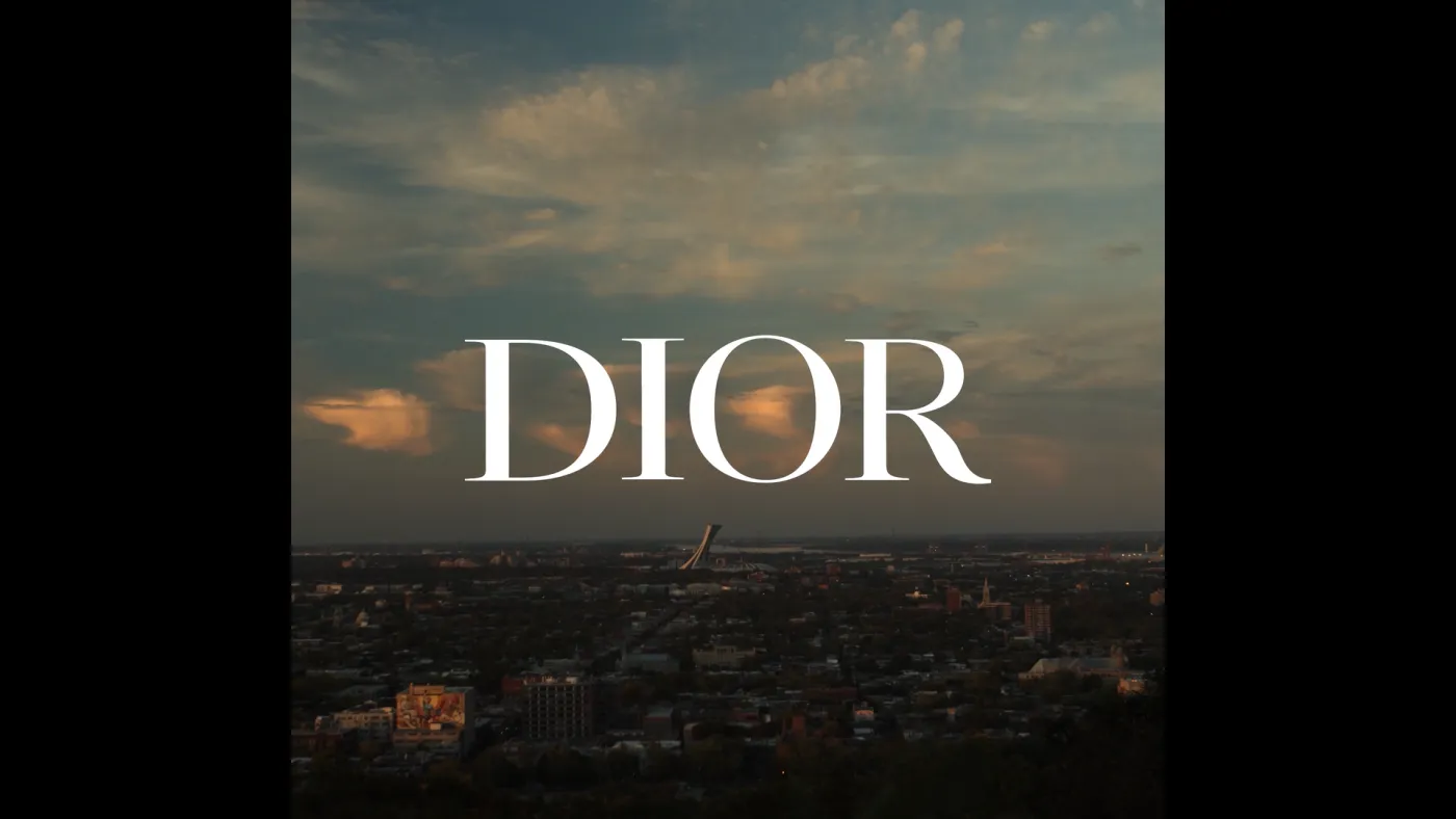 Dior campaign still